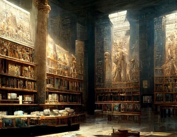 Discovery of the  Library of Alexandria